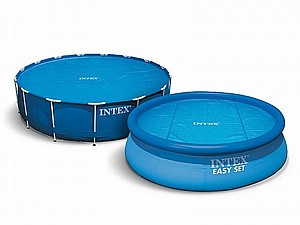 כיסוי סולארי לבריכת עמודים 366 ס"מ - INTEX - מק"ט 29022 כיסוי סולארי לבריכת עמודים 366 ס"מ - INTEX - מק"ט 29022