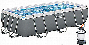 יבואן רשמי ! בריכת BESTWAY מלבנית 404X201X100 אולטרה עם משאבת חול דגם 56442K דגם חדש של 2025 (יריעה אפור כהה ) יבואן רשמי ! בריכת BESTWAY מלבנית 404X201X100 אולטרה עם משאבת חול דגם 56442K דגם חדש של 2025 (יריעה אפור כהה )