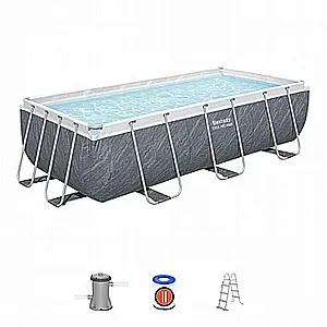 בריכת אולטרה מלבנית 100×201×404 BESTWAY דגם שברון בריכת אולטרה מלבנית 100×201×404 BESTWAY דגם שברון