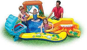 בריכת משחקים לילדים דגם דינוזאור - INTEX 57444 בריכת משחקים לילדים דגם דינוזאור - INTEX 57444